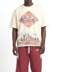 Godspeed Texas Skyline Tee Bone