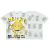 Nova Grave Valley Lion 1997 Tour Vintage Tie‑Dye Oversized T‑Shirt Men Streetwear Tee