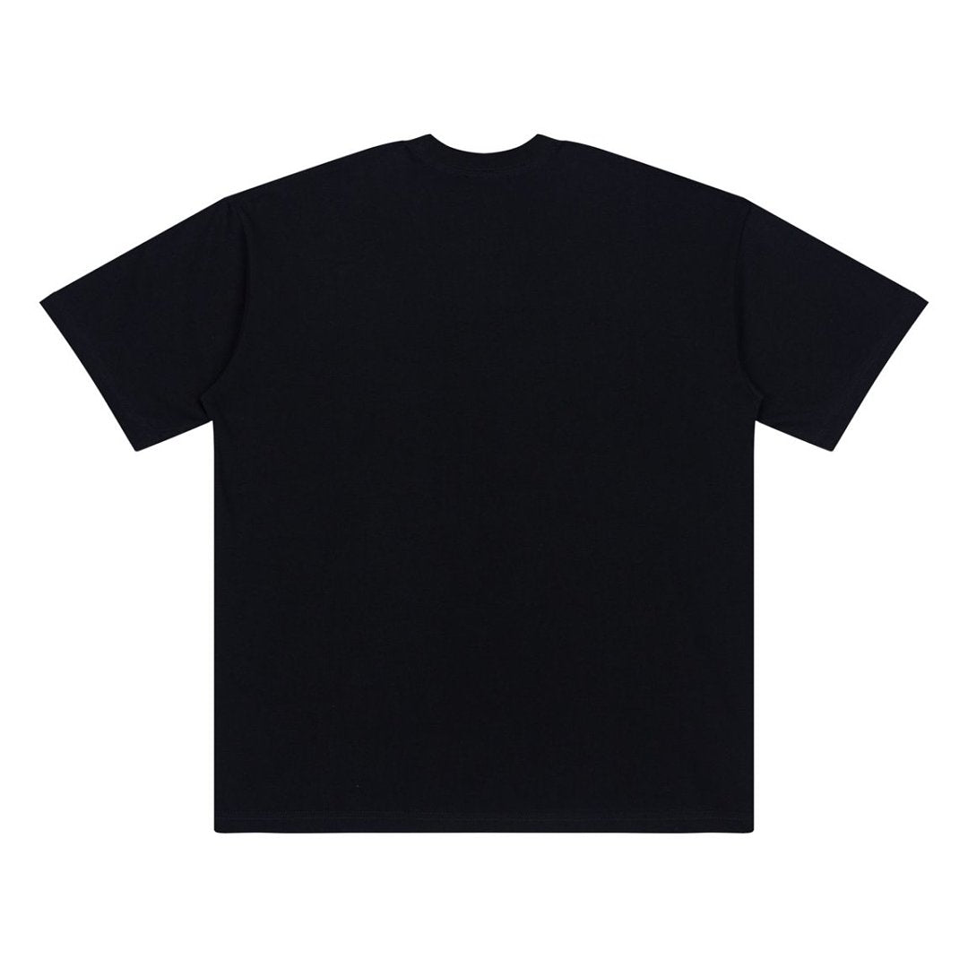 Retro Sp5der Spider Web Star Graphic Tee Oversized Y2K Streetwear T‑Shirt for Men
