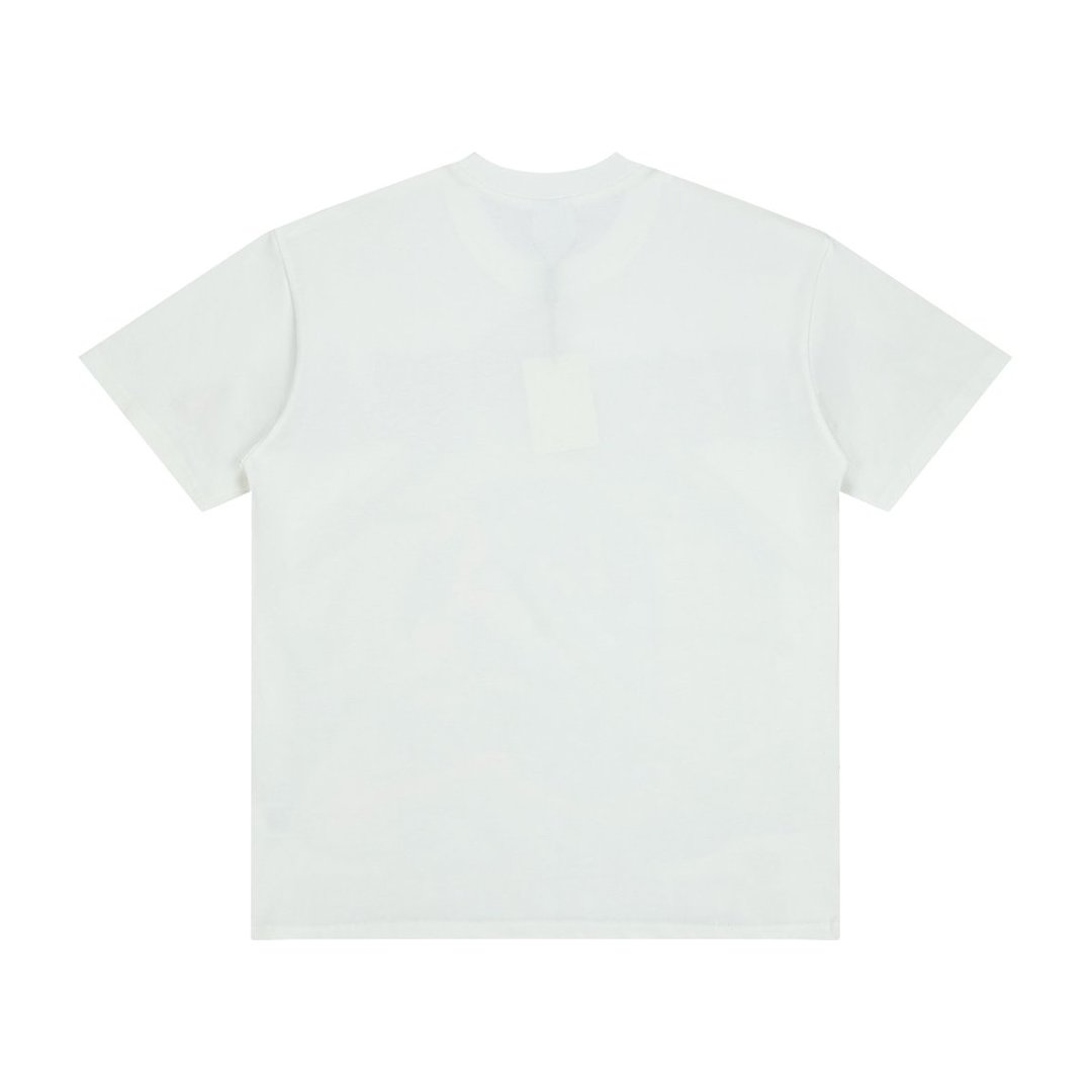 Vintage White Retro Animal Graphic Oversized Street‑Wear T‑Shirt