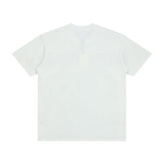 Vintage White Retro Animal Graphic Oversized Street‑Wear T‑Shirt