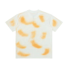 Retro Bullseye Target Graphic Print Oversized Street Top