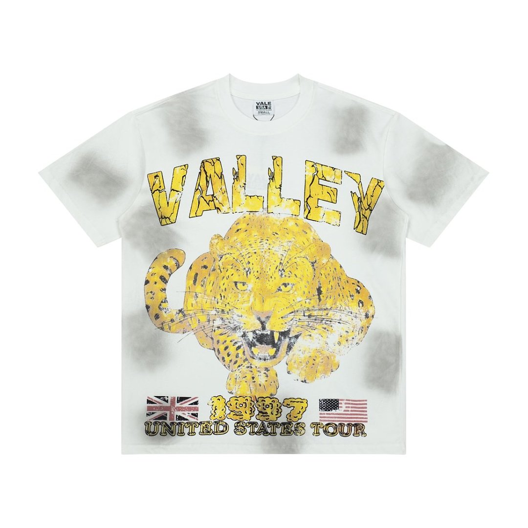 Nova Grave Valley Lion 1997 Tour Vintage Tie‑Dye Oversized T‑Shirt Men Streetwear Tee