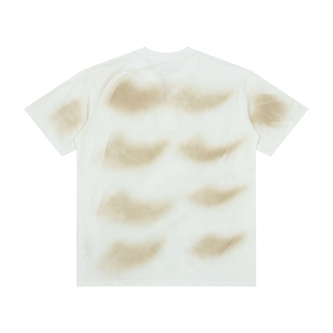 Nova Grave Valley Dream Alien Rhinestone Vintage Graphic Oversized T‑Shirt Men Streetwear Tee