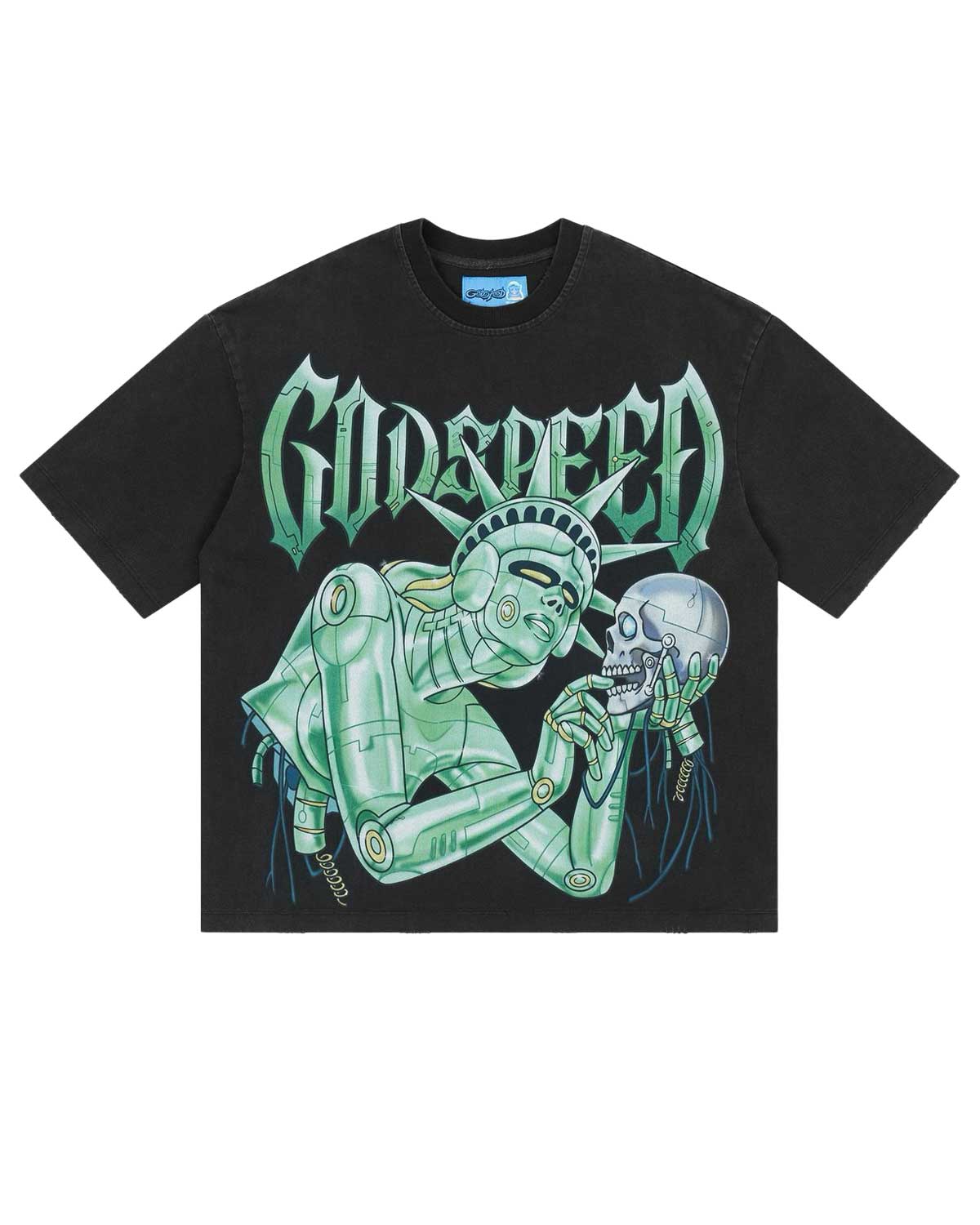Godspeed Freedoms Protocol Tee Black