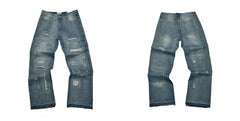 Gallery Dept Loose Straight Embroidered Jeans