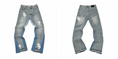 Gallery Dept Piercing Embroidered Jeans