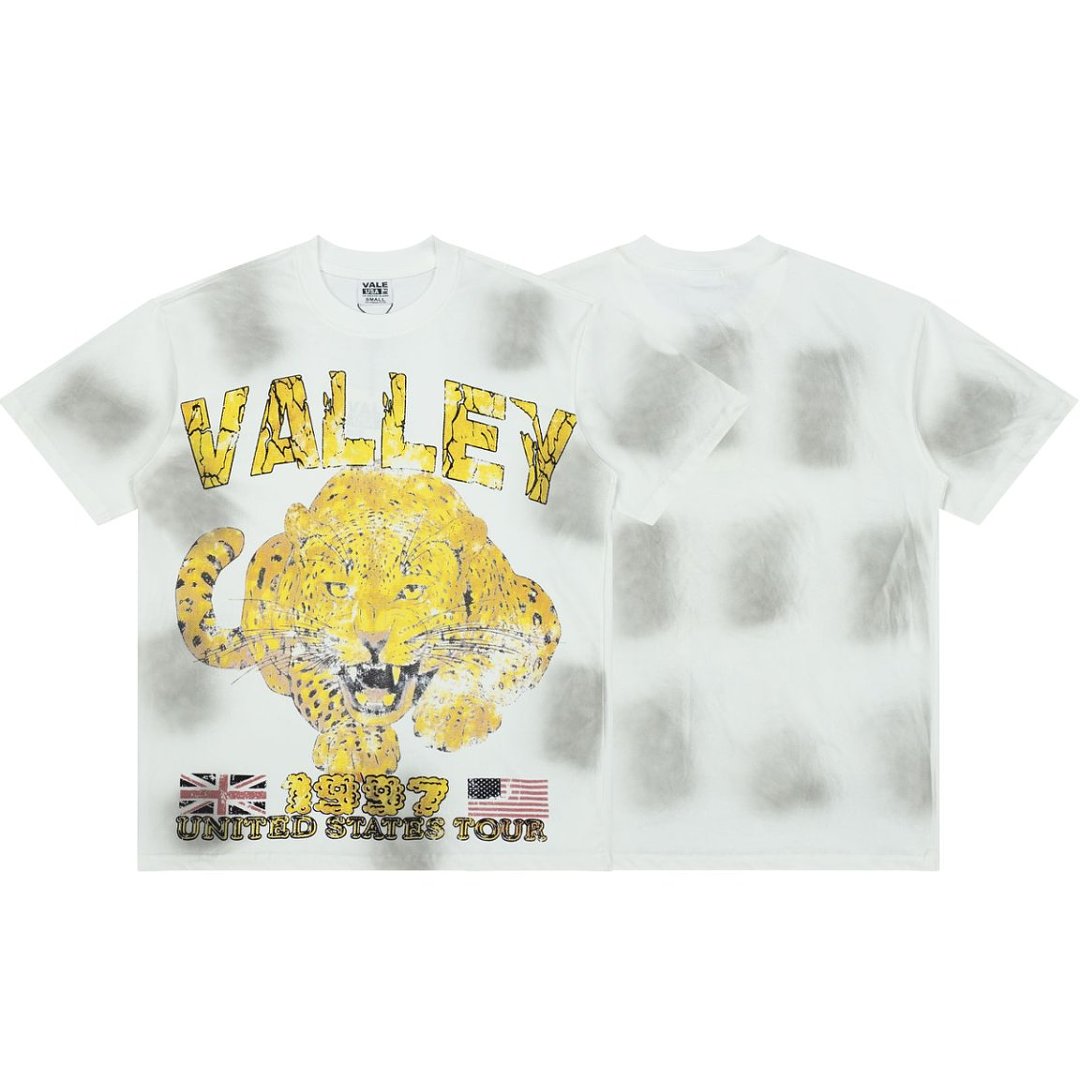 Nova Grave Valley Lion 1997 Tour Vintage Tie‑Dye Oversized T‑Shirt Men Streetwear Tee