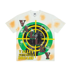 Retro Bullseye Target Graphic Print Oversized Street Top